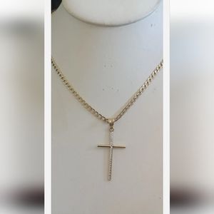 10k gold chain and pendant